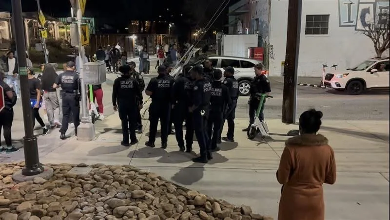14 detenidos y 10 armas incautadas en operativo contra 'teen takeover' en Atlanta