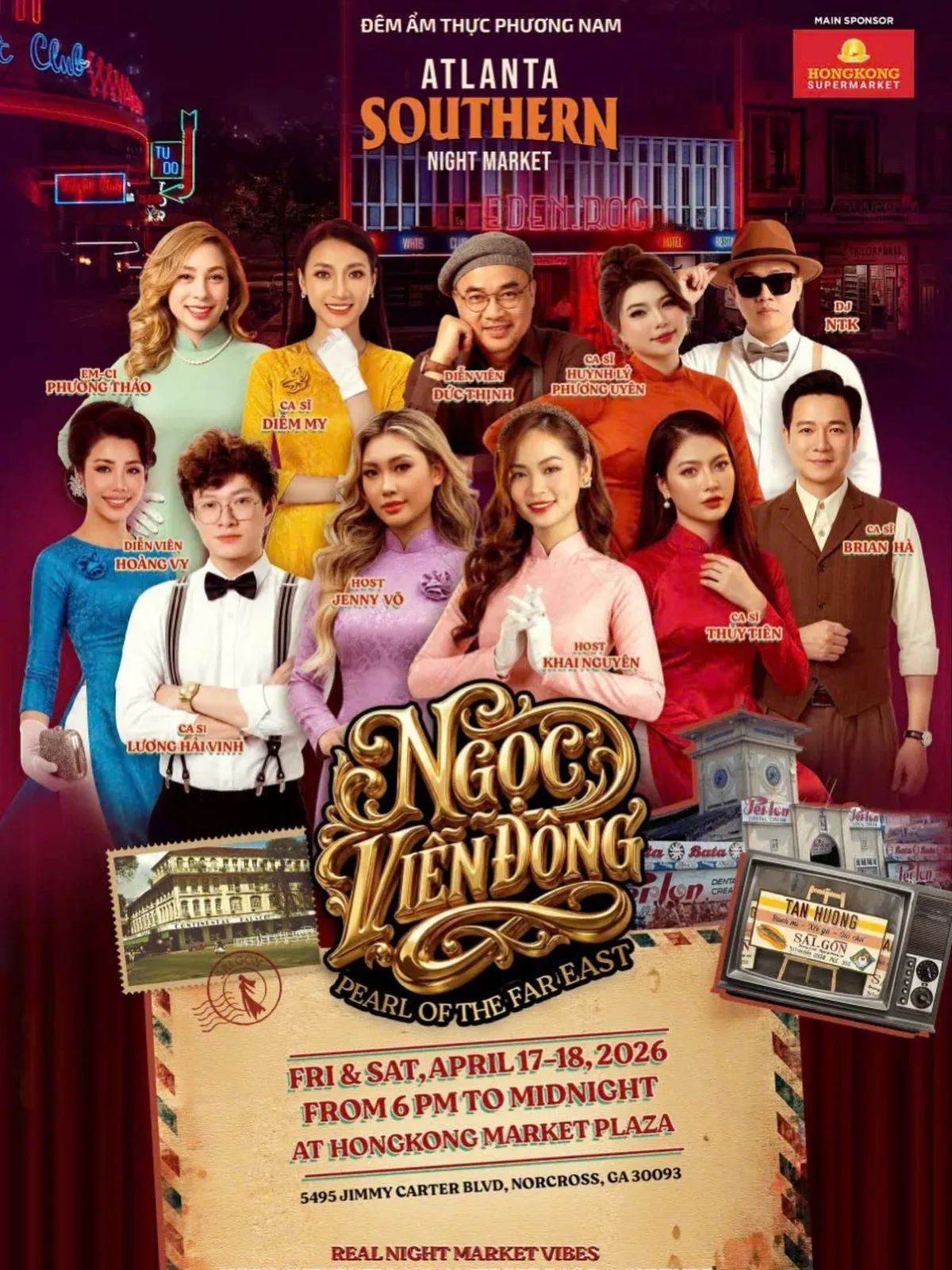 ATLANTA SOUTHERN NIGHT MARKET 2026 – “NGỌC VIỄN ĐÔNG” TRỞ LẠI 