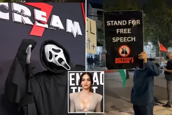 "Scream 7" Premiere at Paramount Studios Disrupted by Anti-Israel Protesters