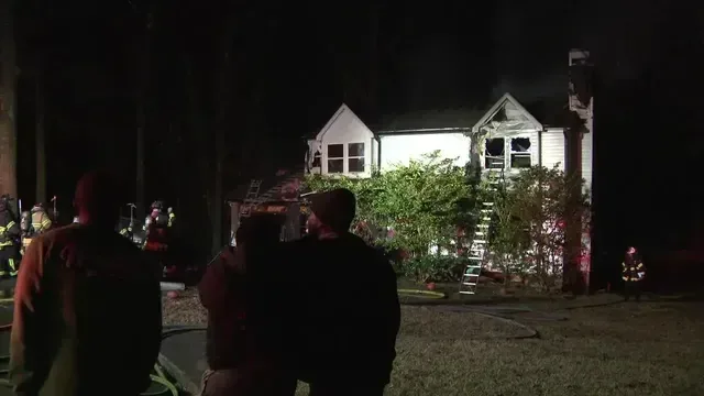 Family of 4 Escapes Fire That Destroyed House Near Stone Mountain