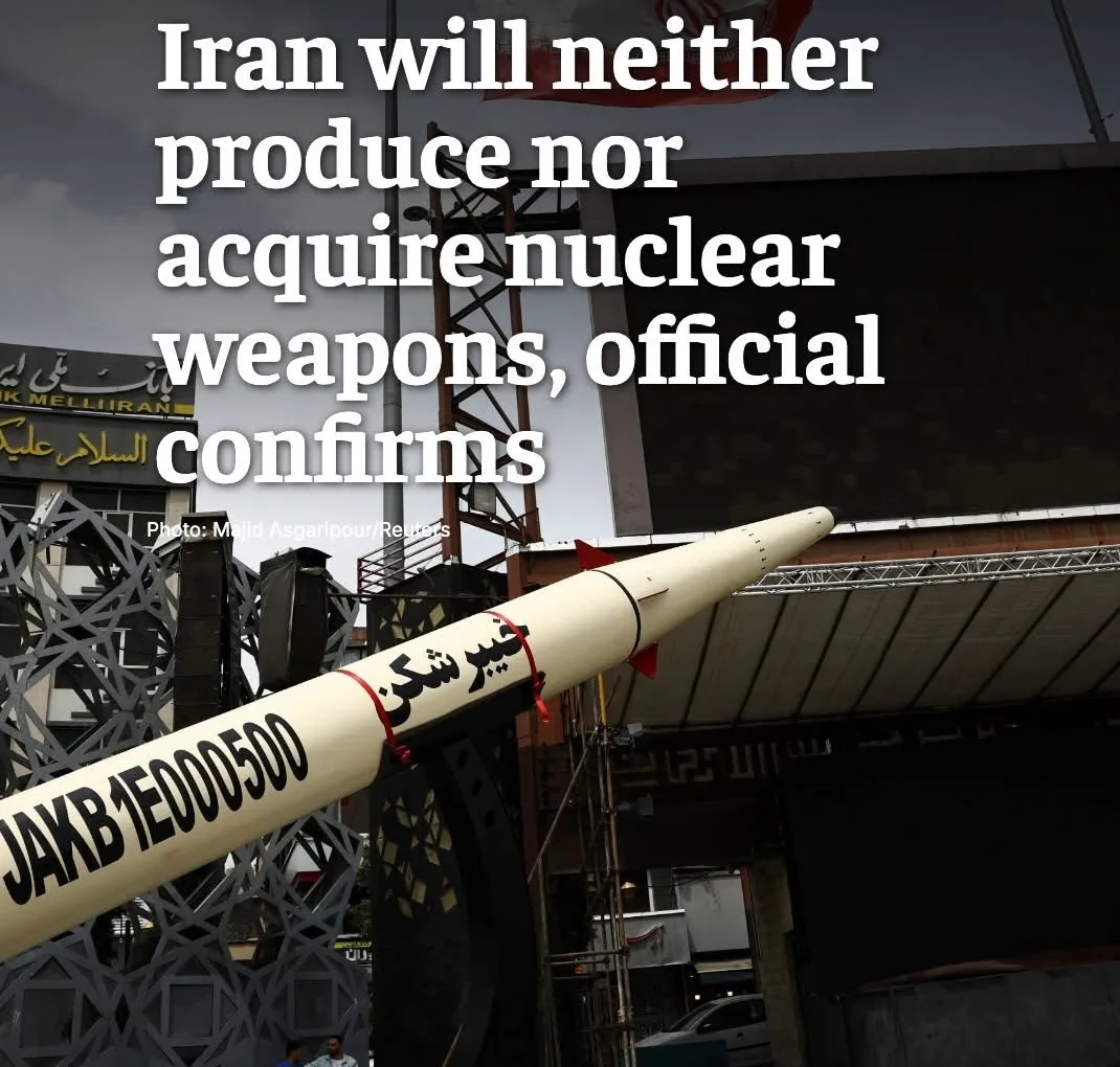 Iran Cam Kết Không Sản Xuất Hoặc Sở Hữu Vũ Khí Hạt Nhân Trong Dự Thảo Thỏa Thuận Với Mỹ