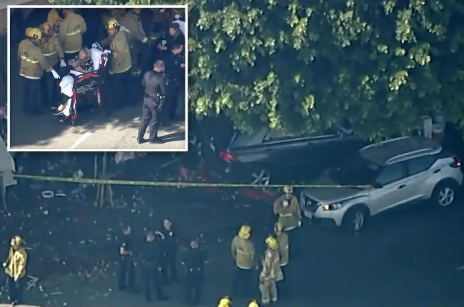 At Least 4 Injured as Car Plows onto Sidewalk in Downtown Los Angeles