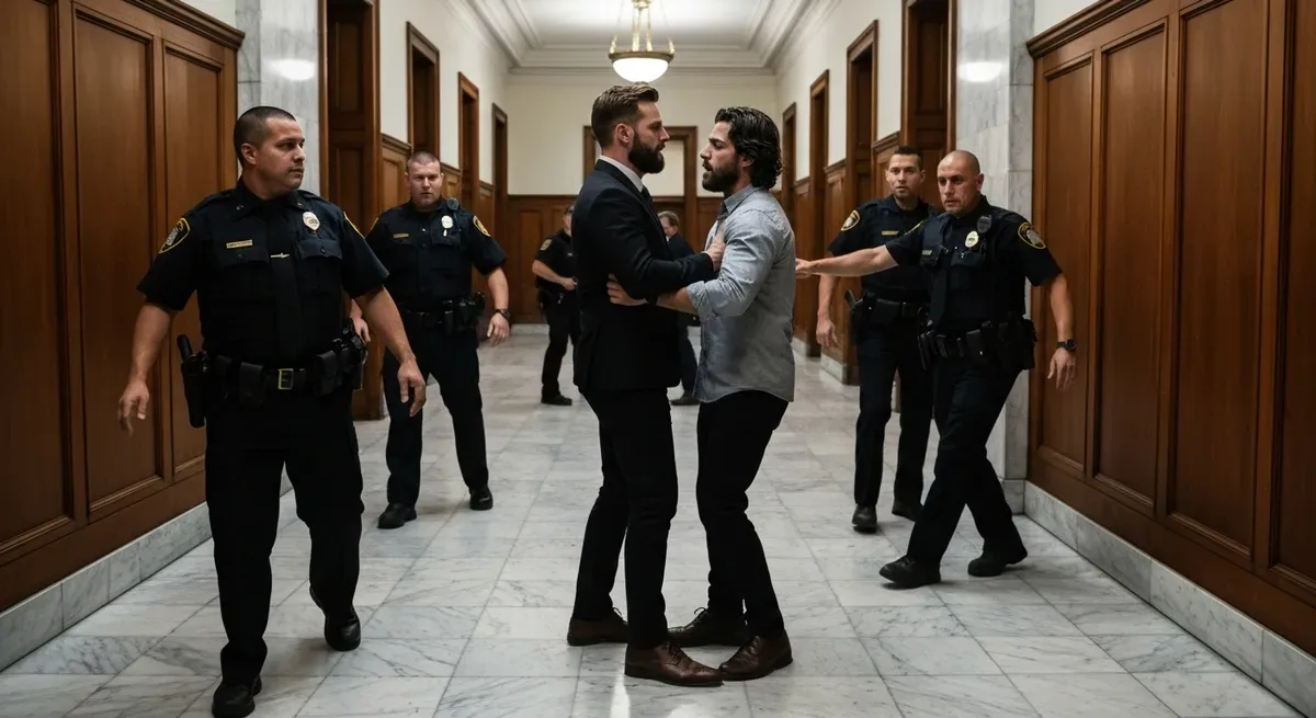 Padre de Carolina del Norte ataca a sospechoso de asesinar a su hijo de 16 años en el tribunal