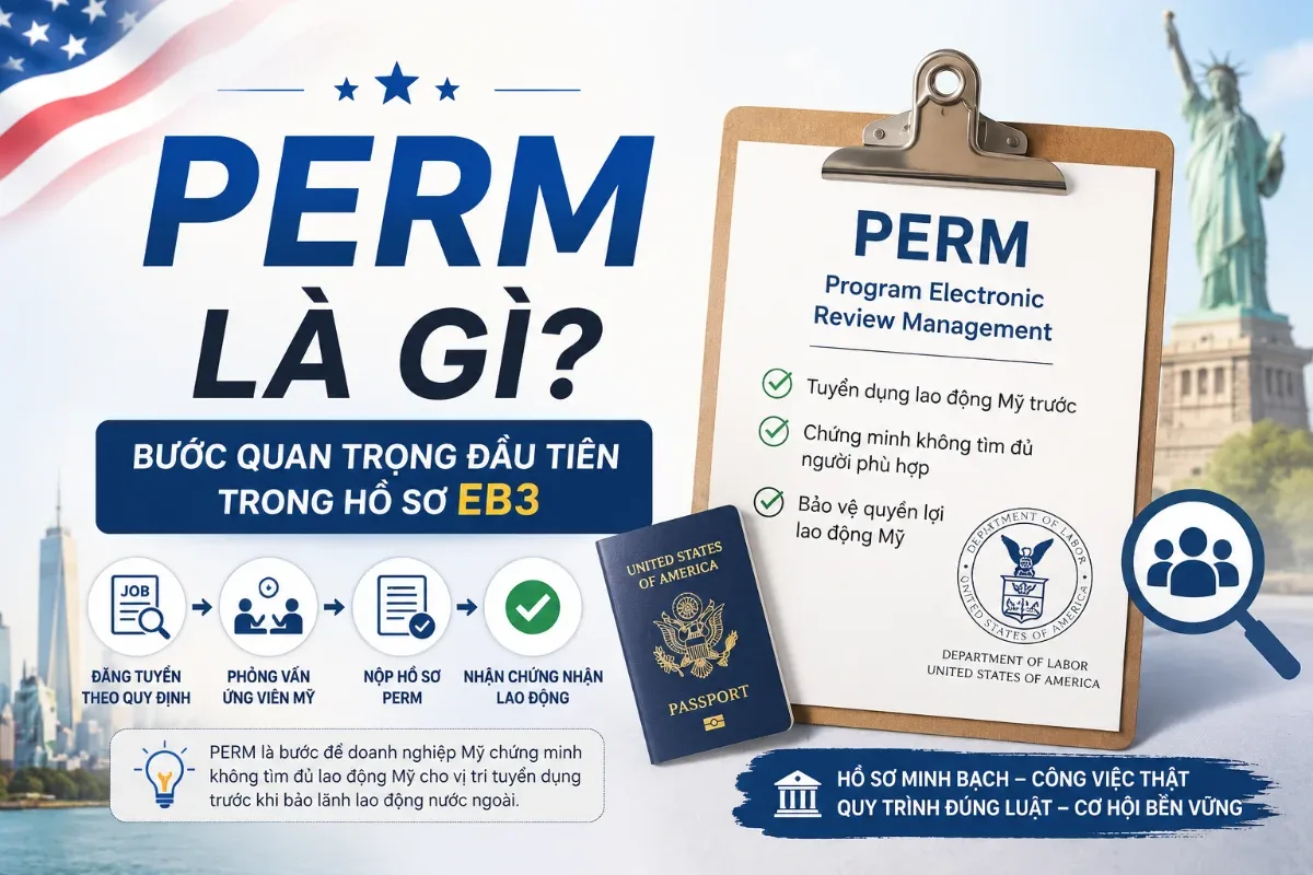 🇺🇸 PERM: The Crucial First Step in EB3 Visa Applications
