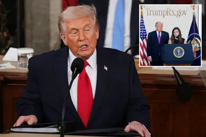 President Trump Emphasizes Drug Price Reduction, Introduces First TrumpRx Customer at 2026 State of the Union