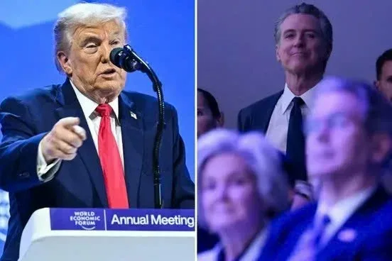 Trump Declares Newsom Out of Race, California Governor Responds Sharply