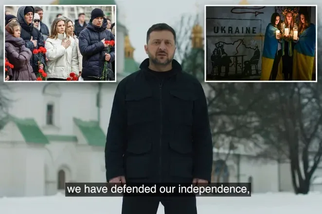 Tổng thống Zelensky tuyên bố Nga chưa đạt mục tiêu sau 4 năm chiến sự