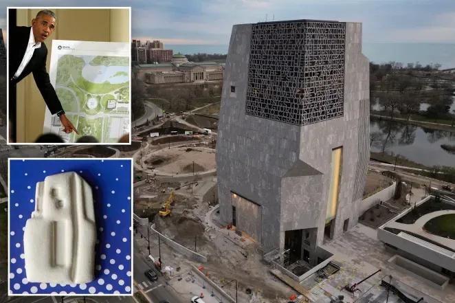 Obama Presidential Center Sparks Controversy Over 'Death Star' Design and $30 Pins