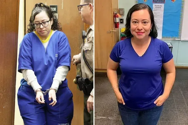 LA Teacher Sentenced to 10 Years for Abusing Student, Seen Laughing in Court