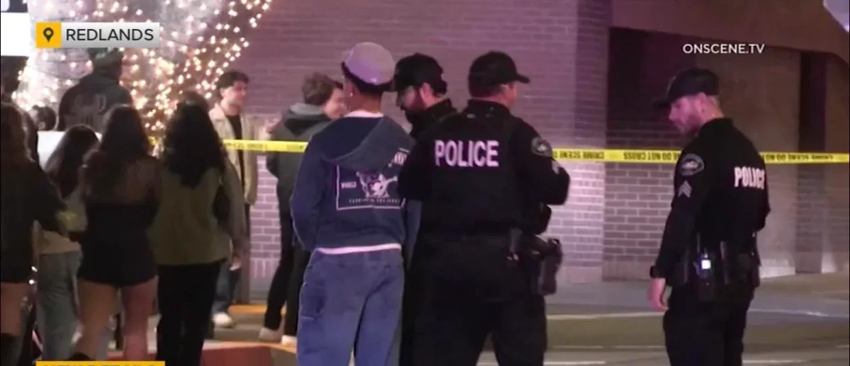 Tesla Plows Into Crowd Outside Redlands Bar, Gunfire Erupts After Collision